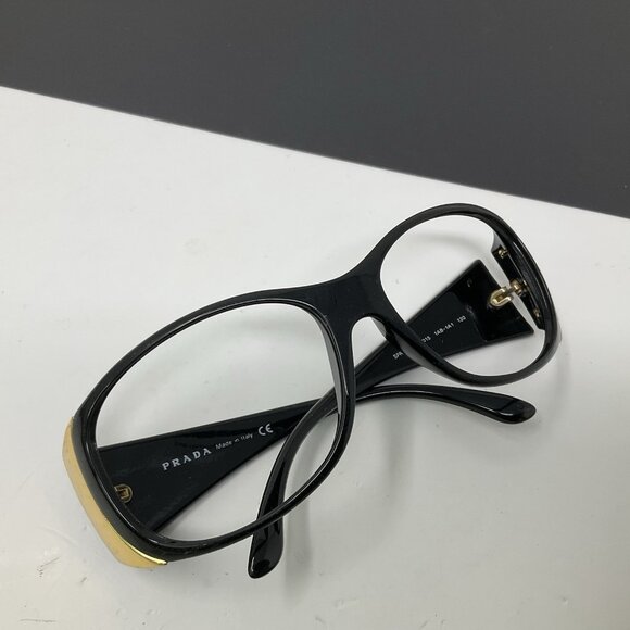 Prada Sunglasses SPR 07G 1AB-1A1 Black 61-15-120 No Lenses Light Scratches main image 7